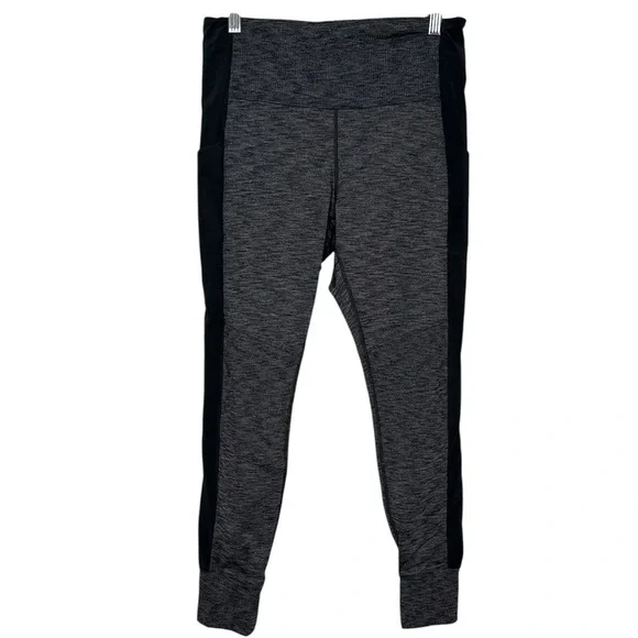 Athleta Women's Gray Excursion Hybrid Leggings Size Medium - Picture 1 of 6